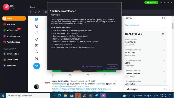 How to download videos on Twitter: BBFly