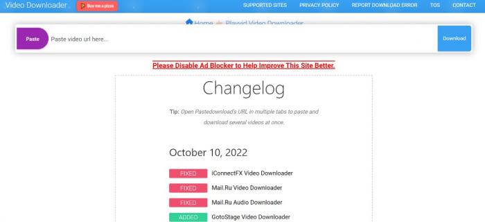 PasteDownload