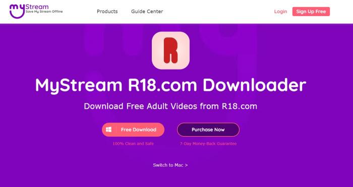 MyStream R18.com Downloader