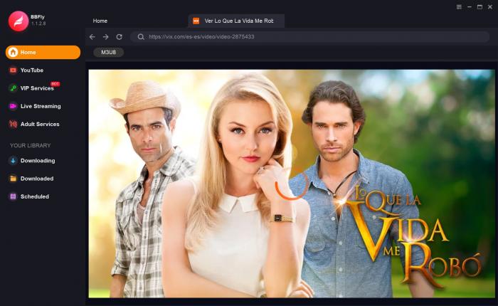 Download button