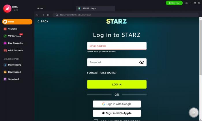 download starz videos