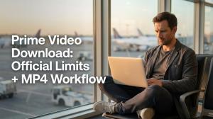 Prime Video Download in 2026: Official Limits + MP4 Workflow Guide [Safe&Legal]