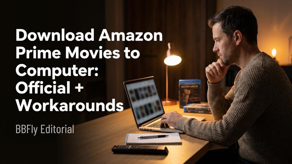 Download Amazon Prime Movies to PC: BBFly Downloader is the Effective Way