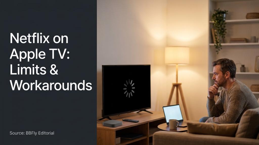Wie man Netflix auf Apple TV herunterlädt: Einschränkungen und bewährte Methoden